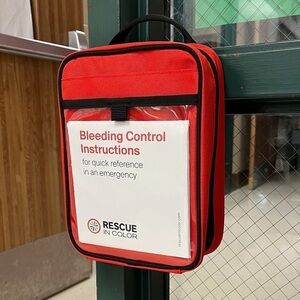 Rescue In Color bleeding control kit. Safety made Simple!